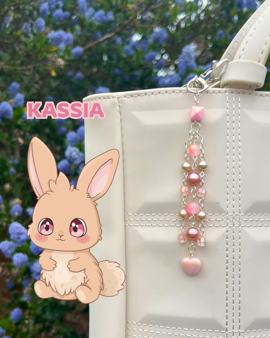 Kassia bag charm