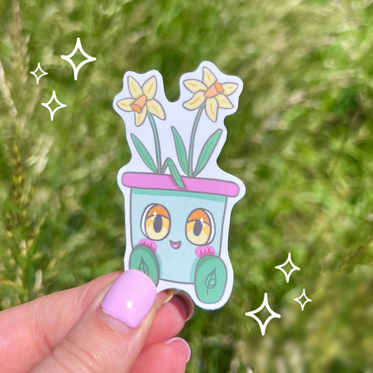 Daffodil Plant Pal Sticker