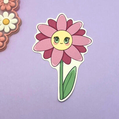 Gerbera Plant Pal Sticker