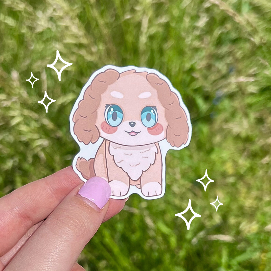 Hattie the Dog Sticker
