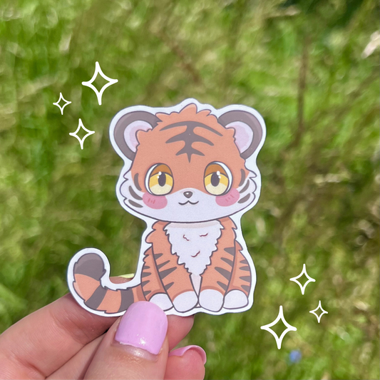 Jasper the Tiger Sticker