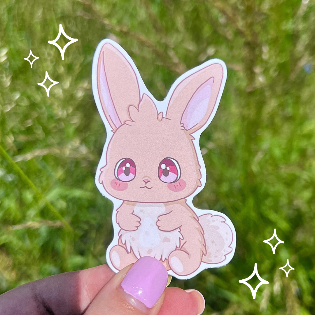 Kassia the Rabbit Sticker