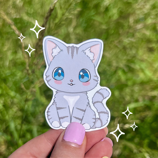 Kemuri the Cat Sticker