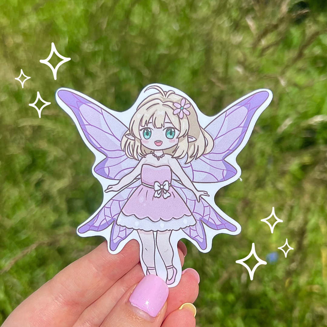 Kiki the Guardian Fairy Sticker