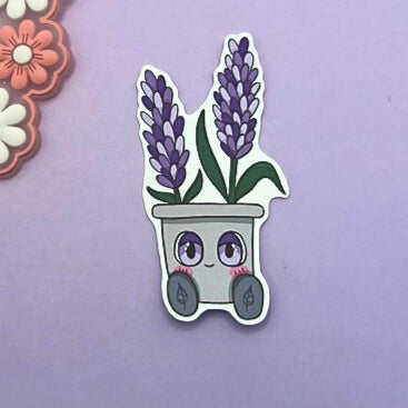 Lavender Plant Pal Sticker