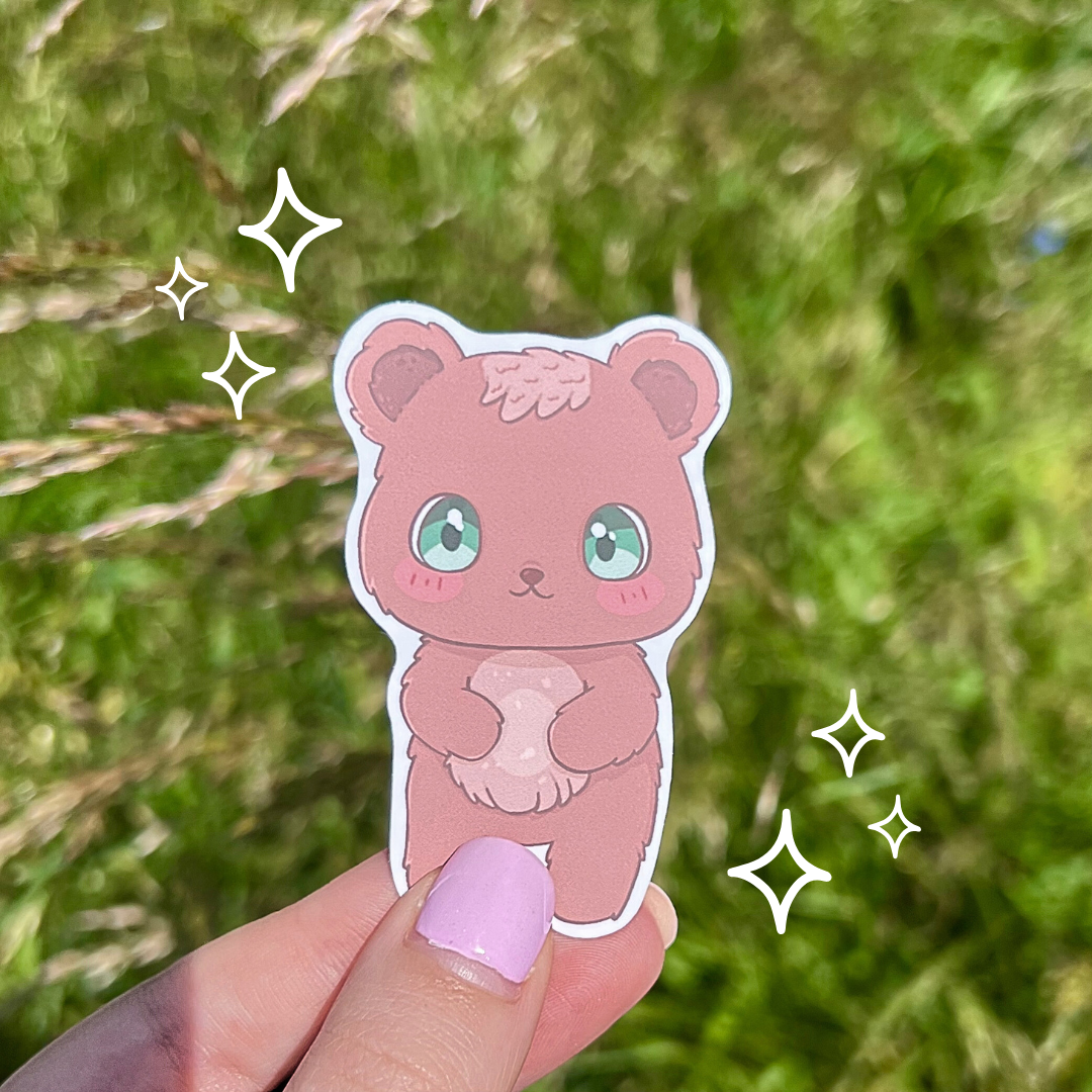Mishka the Bear Sticker