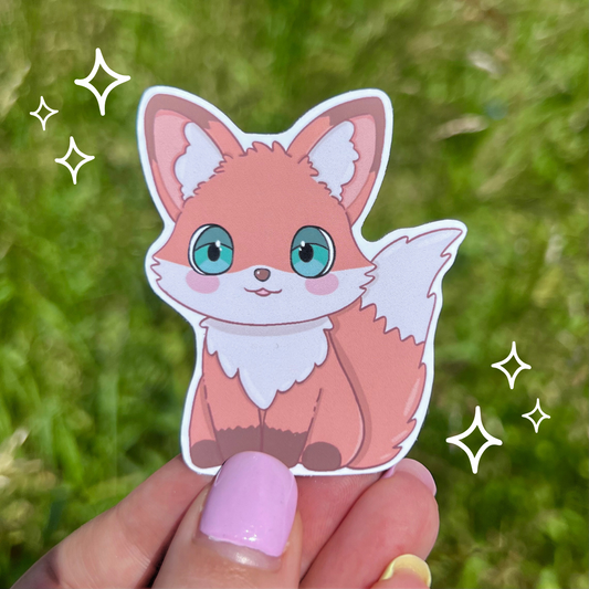 Rowan the Fox Sticker