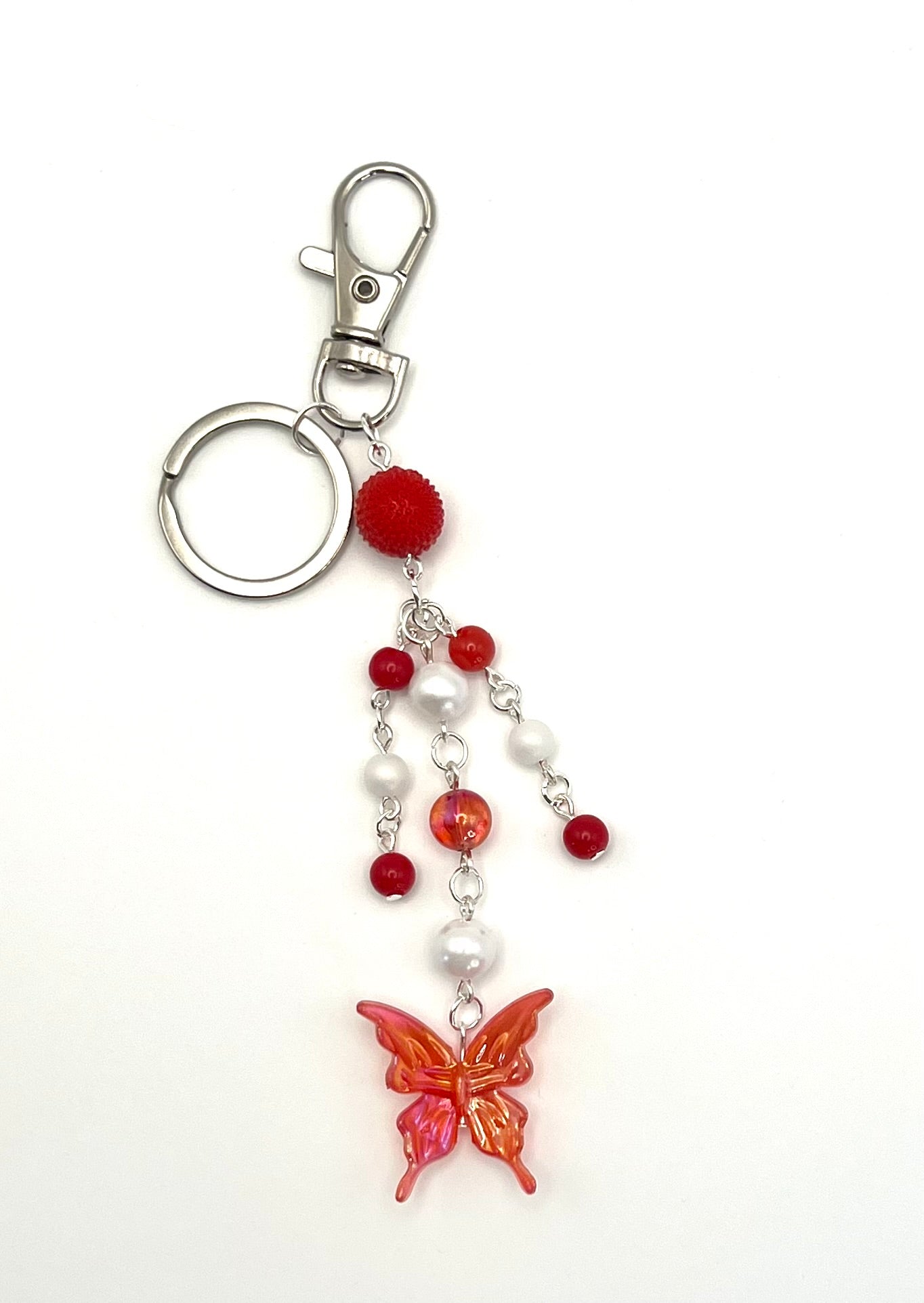 Ruby bag charm
