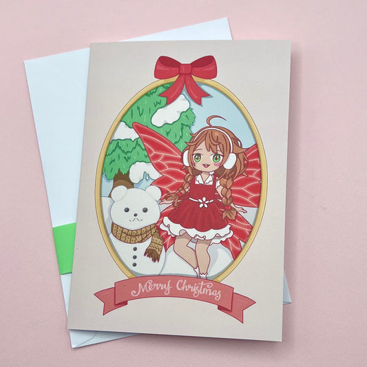 Ruby and the Snowbear Christmas Card