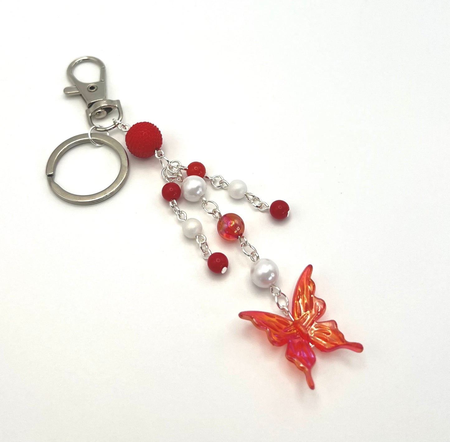 Ruby bag charm