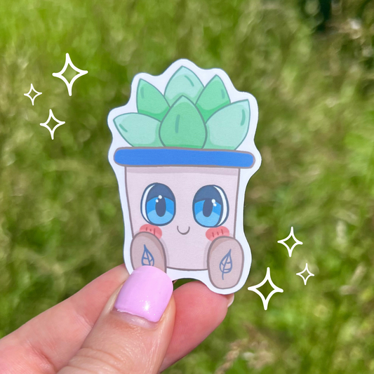 Succulent Plant Pal Sticker