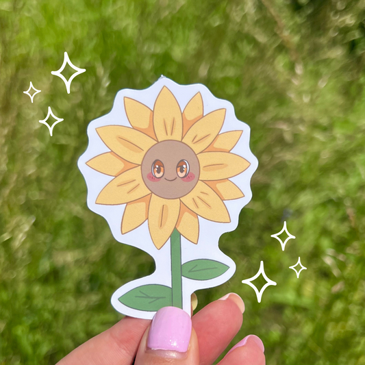Sunflower Plant Pal Sticker