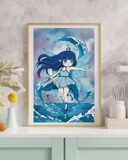 Water Dance Art Print