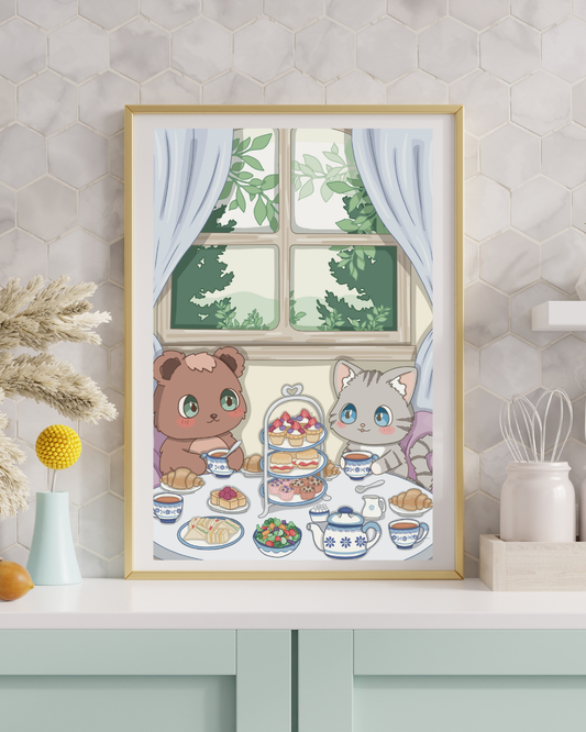 Afternoon Tea Art Print