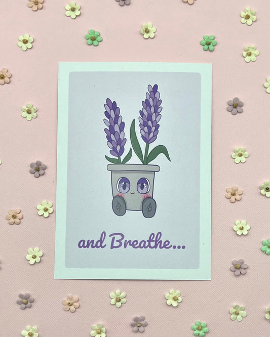 And Breathe... Postcard