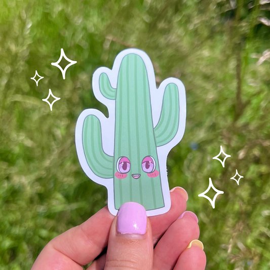 Cactus Plant Pal Sticker