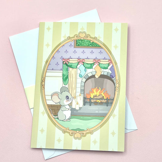 Cosy Evening Christmas Card