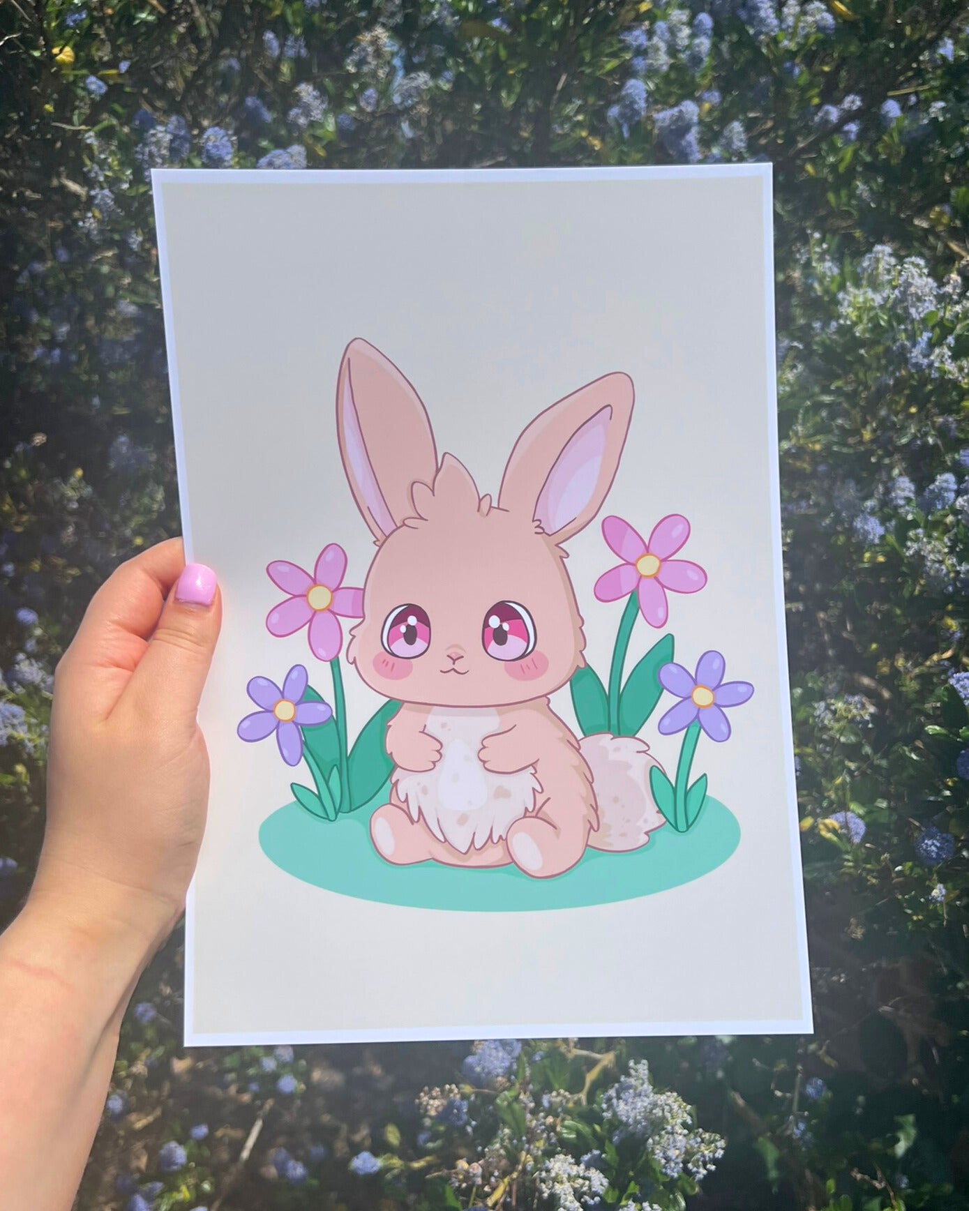 Kassia Flowers Art Print