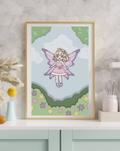 Kiki's Adventure Art Print