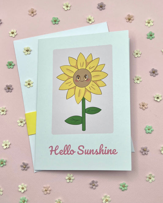 Hello Sunshine Greetings Card