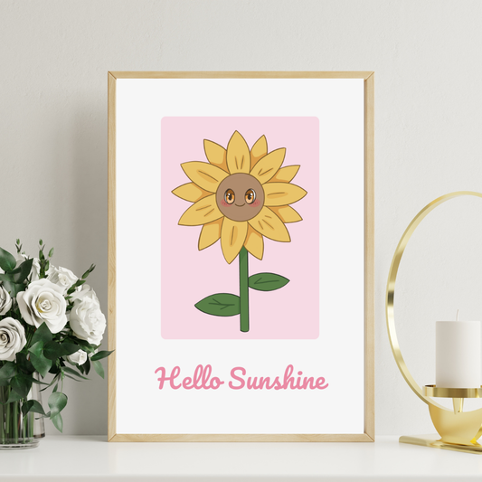 Hello Sunshine Art Print